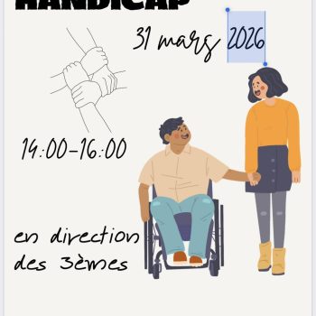 EIE Sensibilisation au handicap par les élèves de 1ere AP