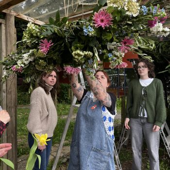 Les élèves de CAP Fleuriste préparent le Forum